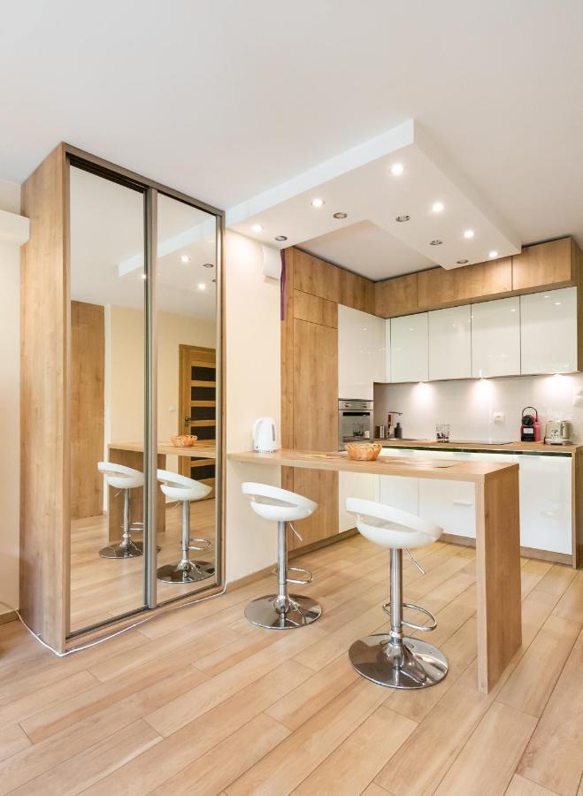 Mokotow Orzycka Beige Studio Varşovia Exterior foto